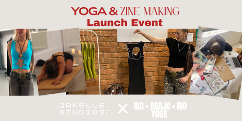 Yoga + Zine Making Launch Event