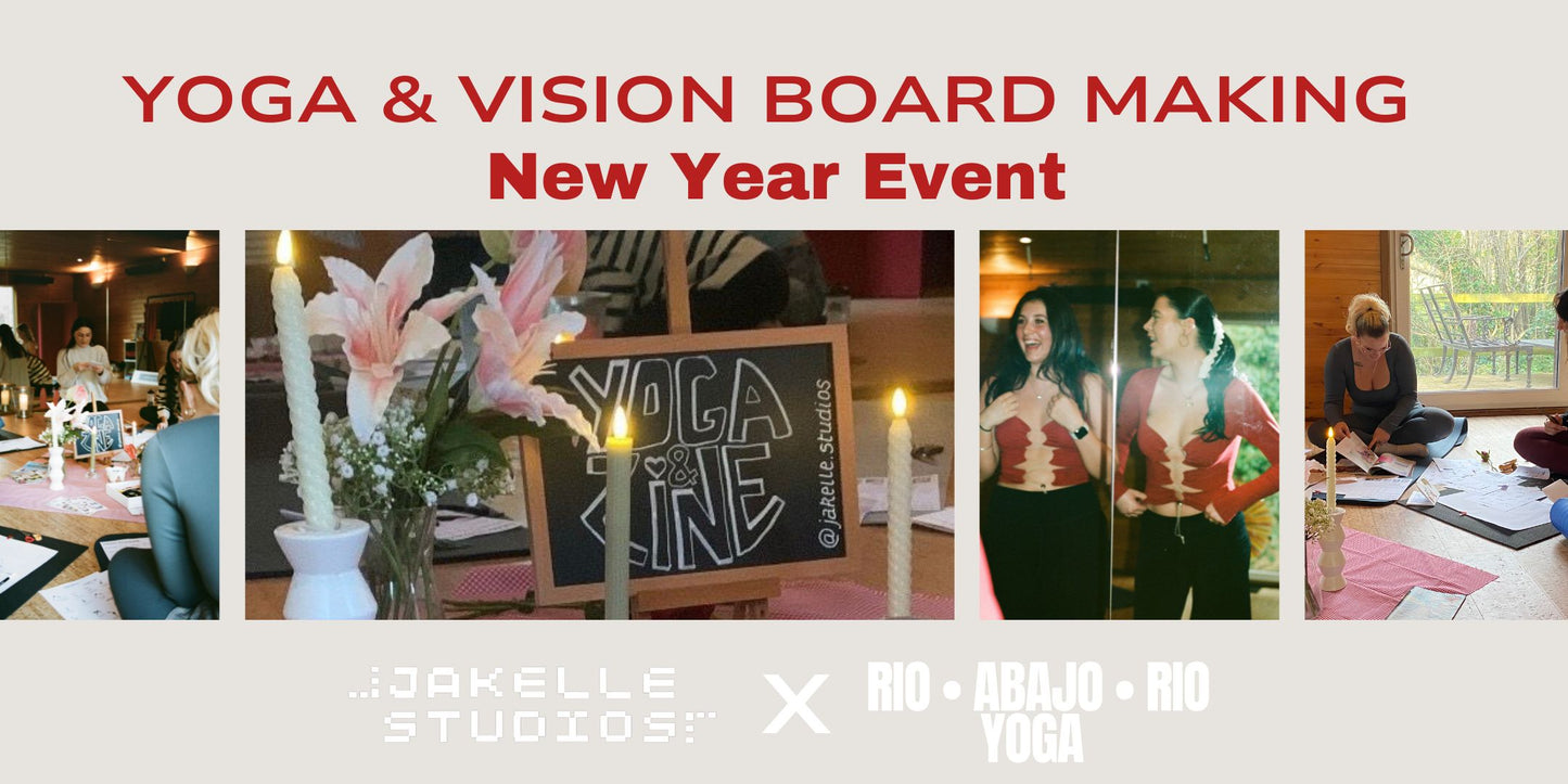 Yoga + Vision Board Making New Year Event EARLY BIRD PRICE